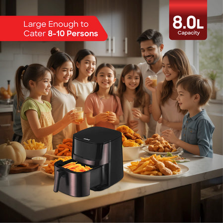Sanford Air Fryer 7L with Triple Heat Cooking and 1000W - SF2458AF - buysanford