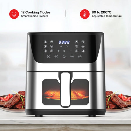 10L air fryer digital touch display 12 preset menus sanford 3