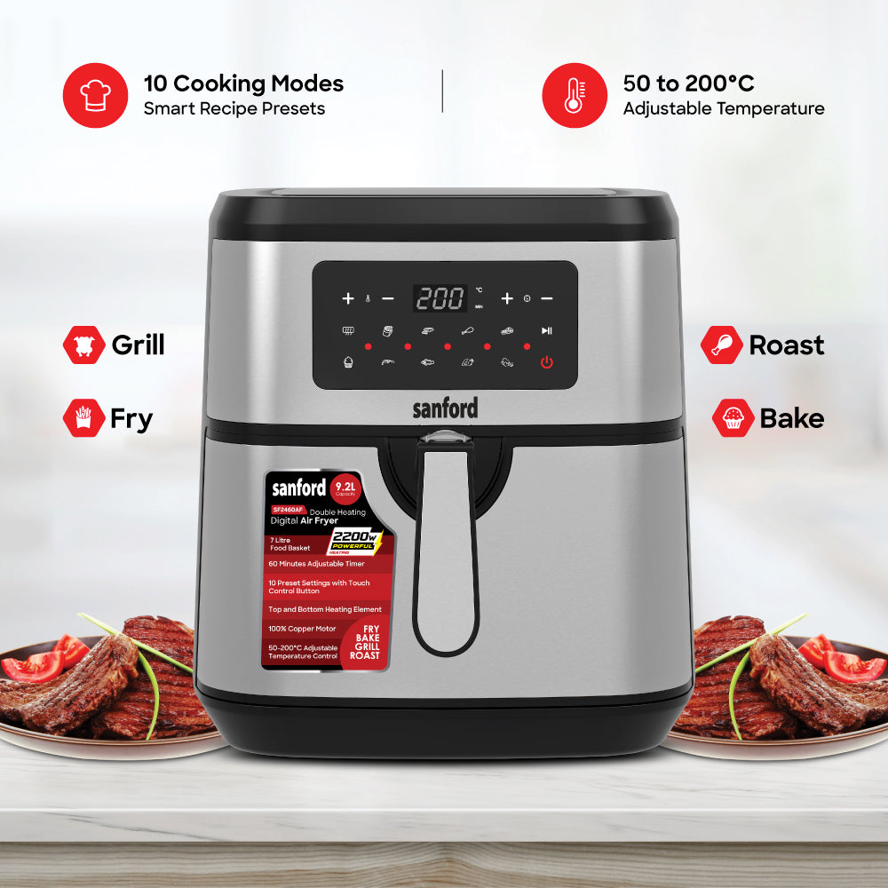 Sanford 9.2L Digital Air Fryer | SF2460AF-A - buysanford