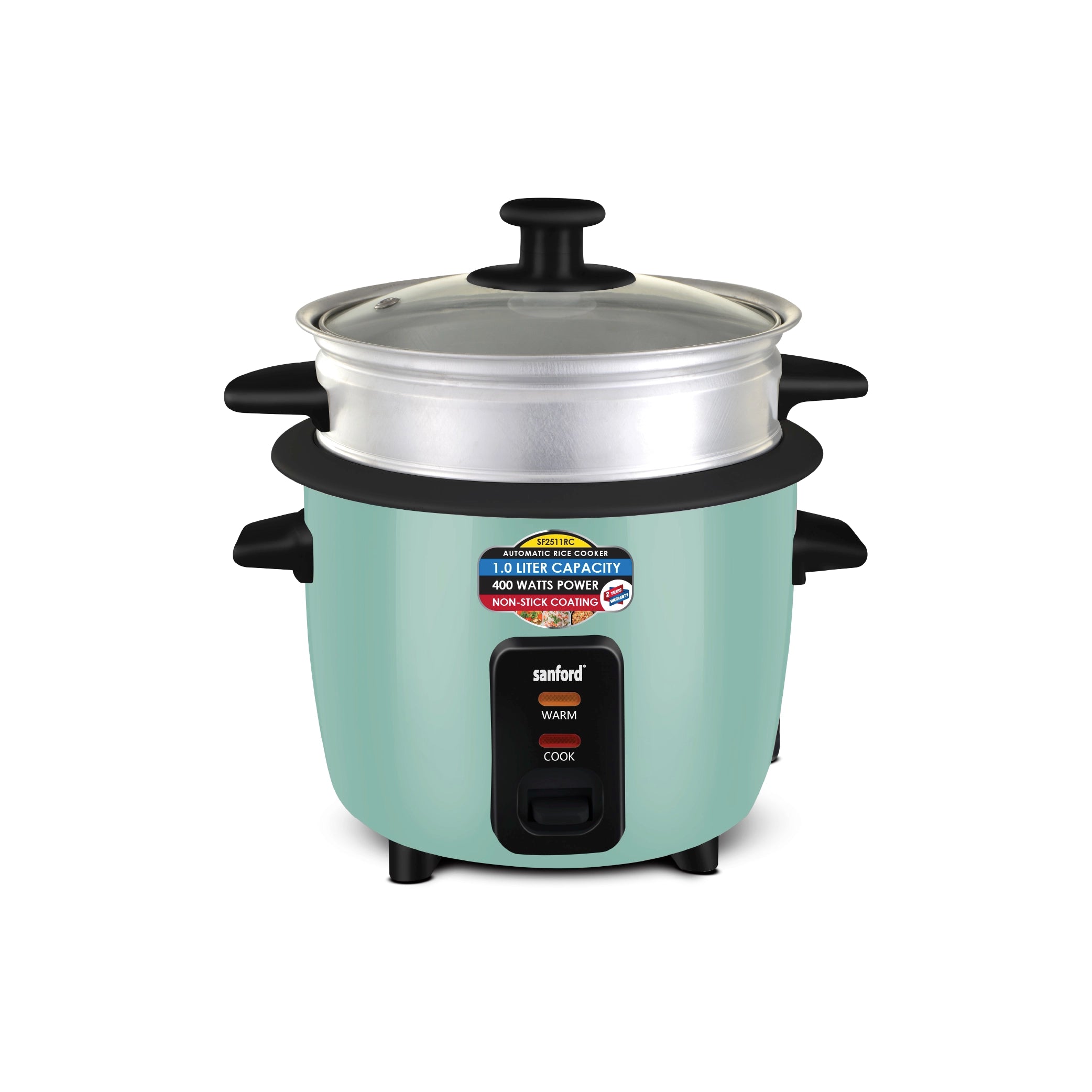 1.0L electric rice cooker with steame sanford 1