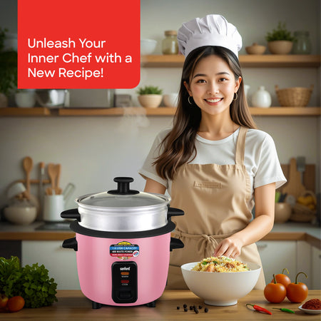 1.0L electric rice cooker with steame sanford 2