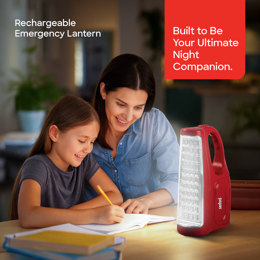 Sanford Rechargeable Lantern with 24 LEDs, 2 Brightness Modes and 60 Hour Runtime | SF2716EL