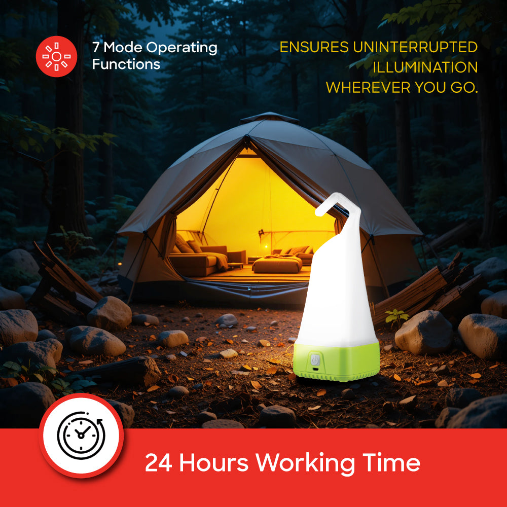Sanford Rechargeable 5W LED Lantern with 7 Modes and 24 Hour Runtime | SF2722EL - buysanford