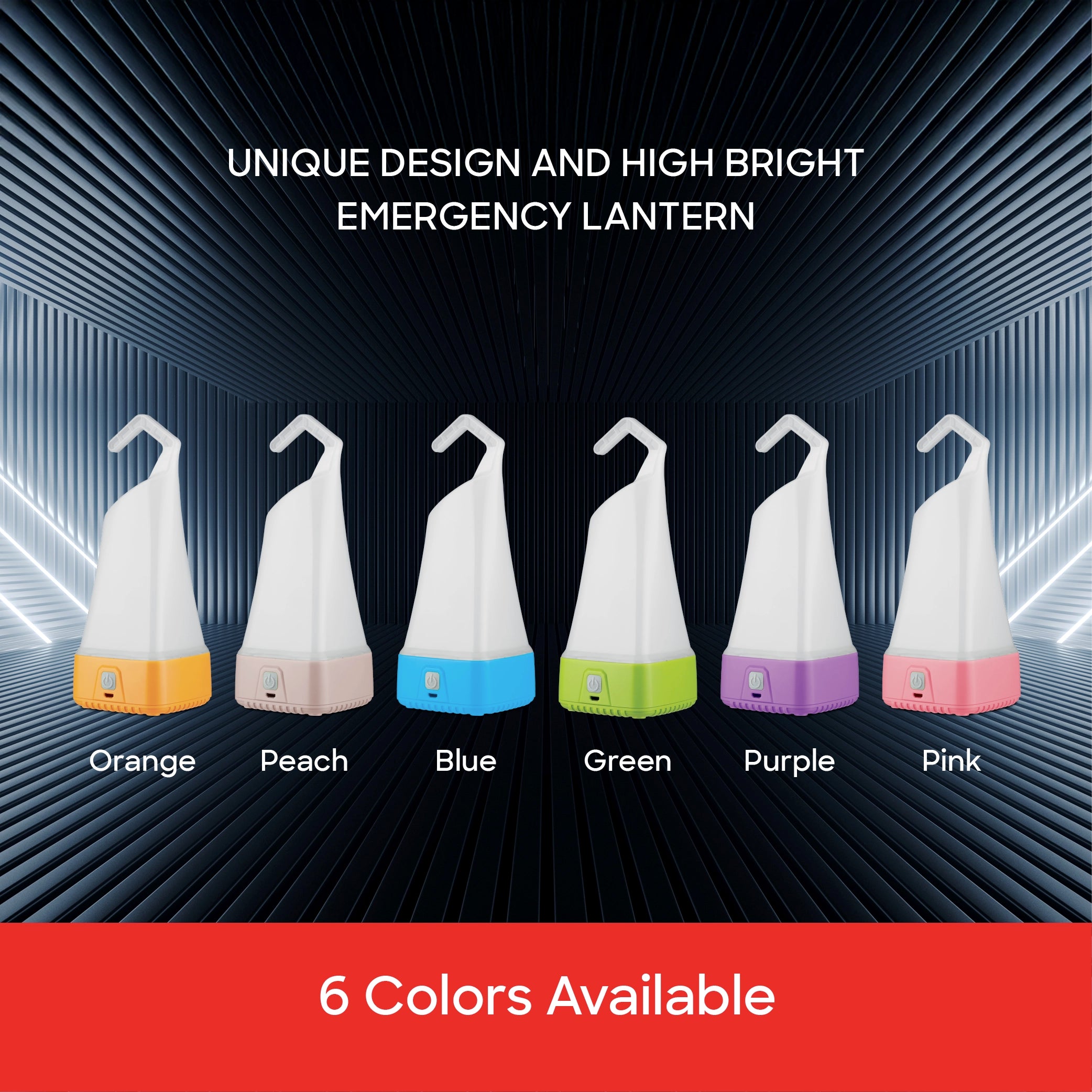 rechargeable 5W LED lantern 7 modes 24 hour runtime sanford 5