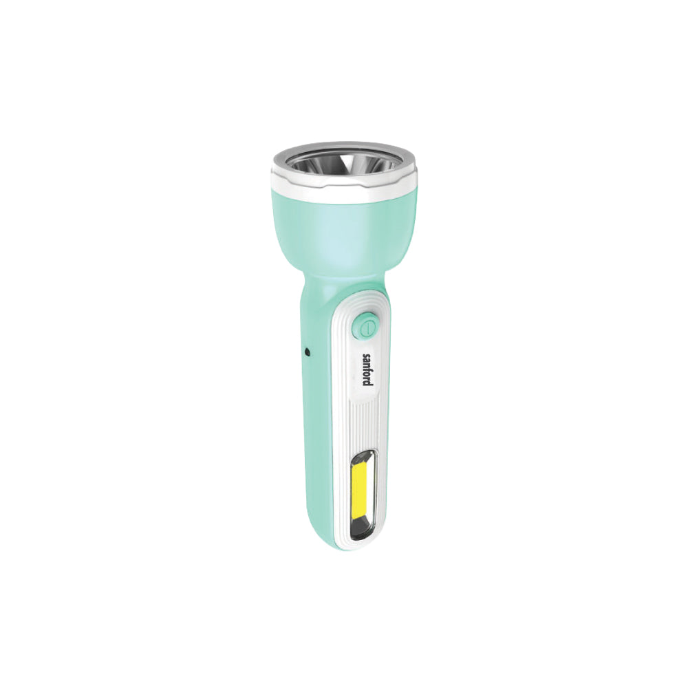 Sanford USB Rechargeable Torch with Dual LED and 8 Hour Runtime | SF2665SL - buysanford