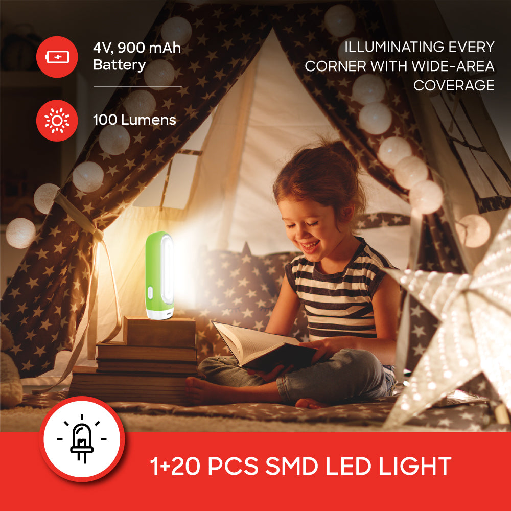 Sanford 2 in 1 Rechargeable Emergency Light with Torch and 4Hour Runtime | SF2733EL - buysanford