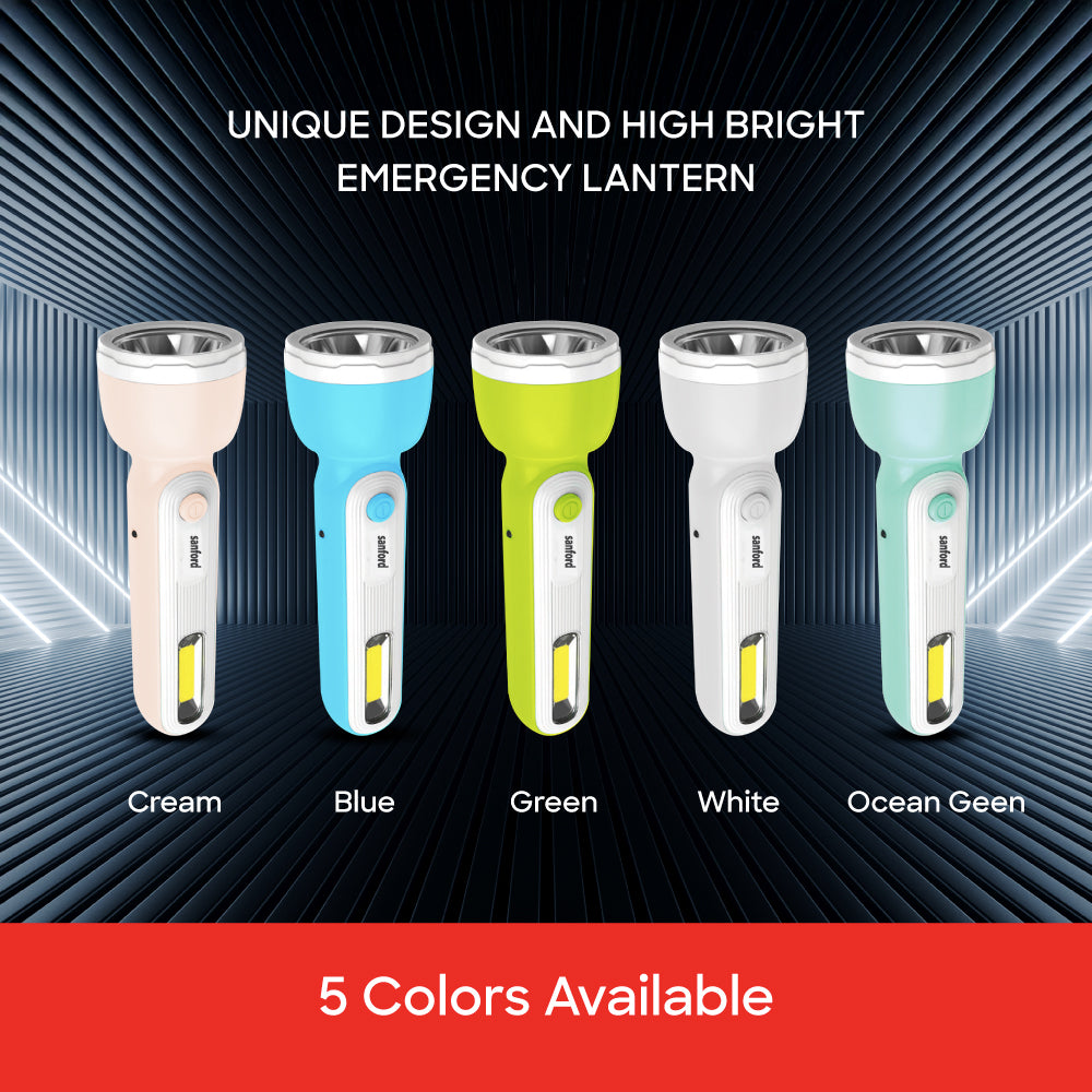 Sanford USB Rechargeable Torch with Dual LED and 8 Hour Runtime | SF2665SL - buysanford