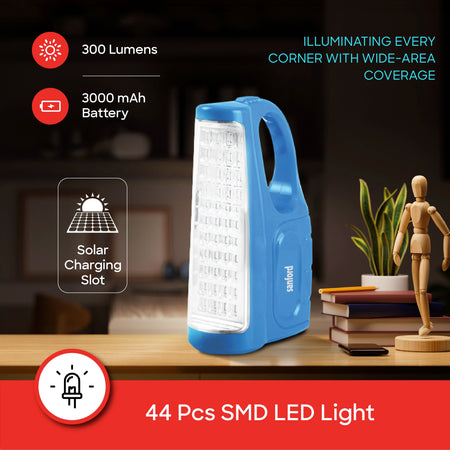 rechargeable lantern 44 leds 10 hour runtime emergency light sanford 3