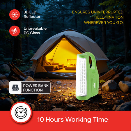 rechargeable lantern 44 leds 10 hour runtime emergency light sanford 4