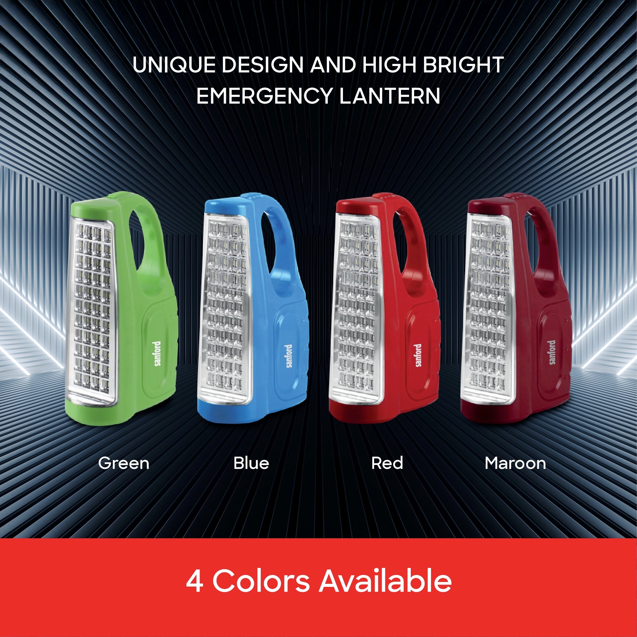 rechargeable lantern 44 leds 10 hour runtime emergency light sanford 5