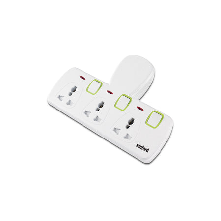 3 way multi plug adaptor 13A fuse 3250W sanford 1