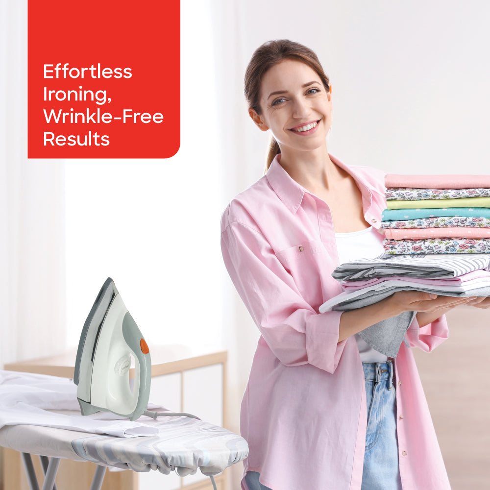 Sanford Golden Non-Stick Ceramic Coated Heavyweight Electrical Dry Iron | SF28DI - buysanford