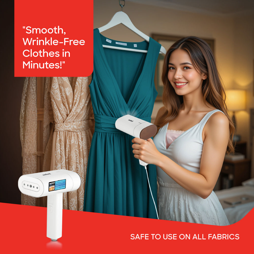 Sanford Handheld Foldable Travel Garment Steamer | SF2902GS - buysanford