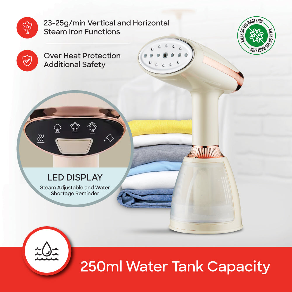 handheld dress steamer Amazon.com: Electrolux Steamer for Clothes, 1500 Watt Portable Handheld Fabric and Garment Steamer with Lint Remover & Fabric Brush, Ultra-Fast Heat Up, 18 Min Continuous Steam for Powerful Wrinkle Remover, Black :