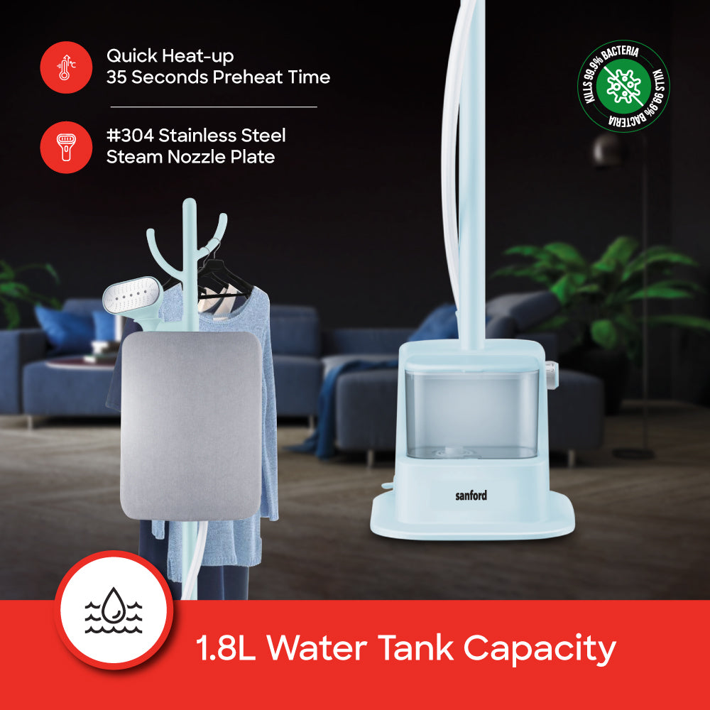 Sanford Upright Stand Garment Steamer For Abayas | SF2911GS - buysanford