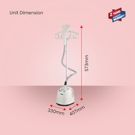 Sanford 1800W Garment Steamer with 1.5L Tank, Pole and Brush | SF2913GS - buysanford