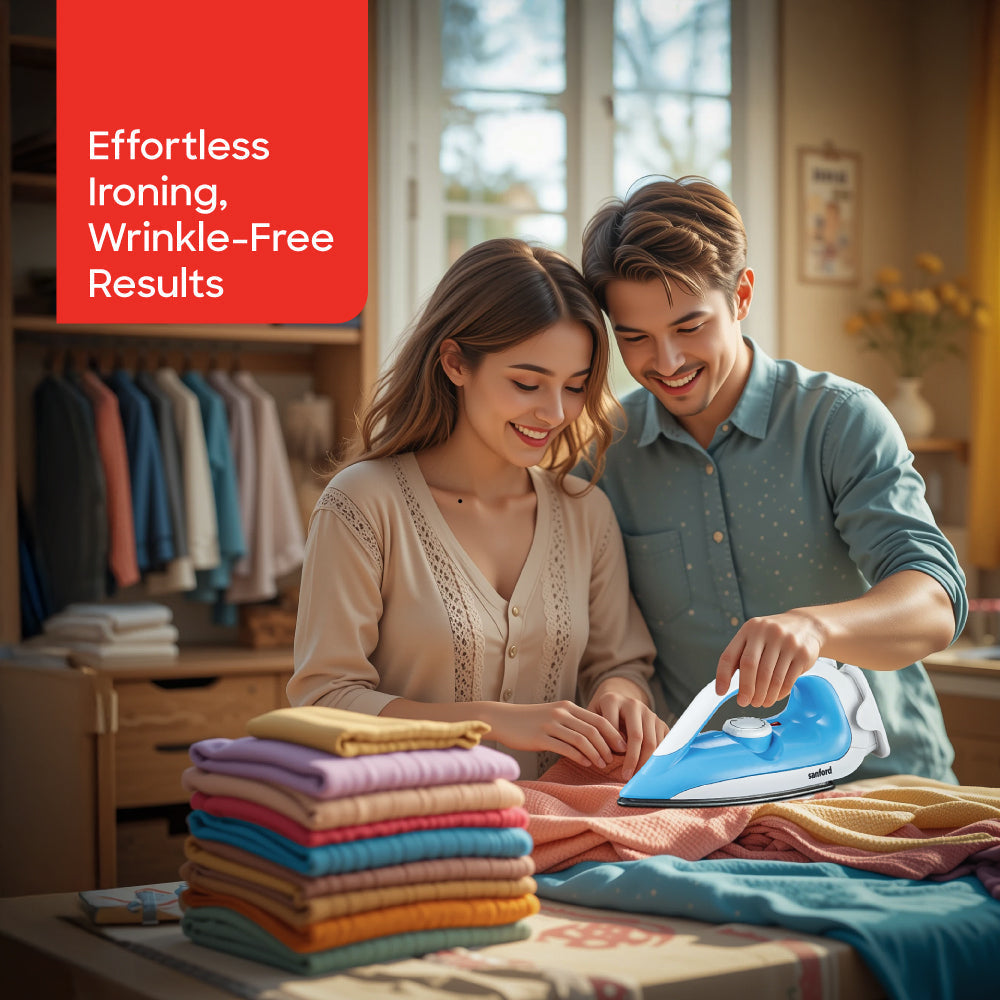 Sanford Light Weight Dry Iron With Non-Stick Coated| SF30DI - SANFORD MIDDLE EAST DWC L.L.C