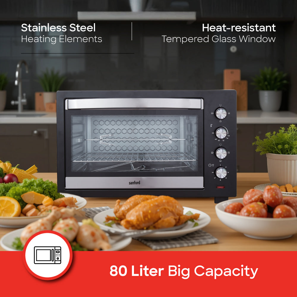 Sanford 80L Electric Oven with Rotisserie | SF3606EO - buysanford