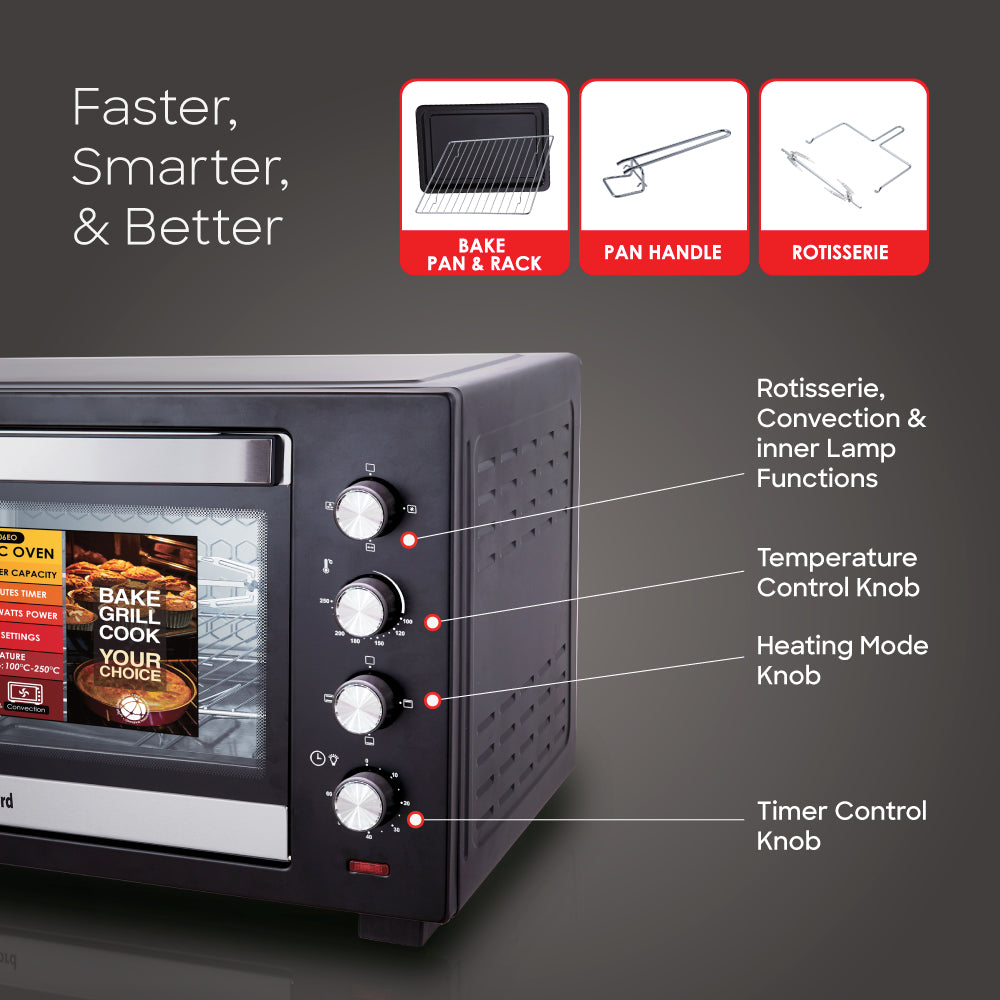 Sanford 80L Electric Oven with Rotisserie | SF3606EO - buysanford