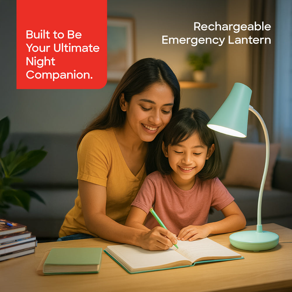 Sanford Rechargeable LED Desk Lamp with 6 Hours Working Time and Touch Control | SF3801DL