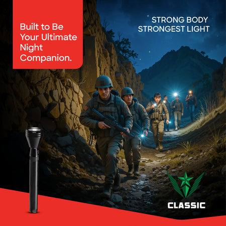 Sanford Classic Series 5W Flashlight with 2200m Beam Range | SF415SL - buysanford