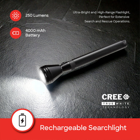 Sanford Classic Series 5W Flashlight with 2200m Beam Range | SF415SL - buysanford
