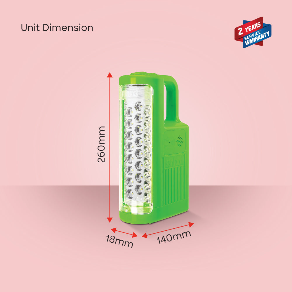 Sanford 2-in-1 Emergency LED Light with Ultrasonic Pest Repeller | SF4302EL - buysanford