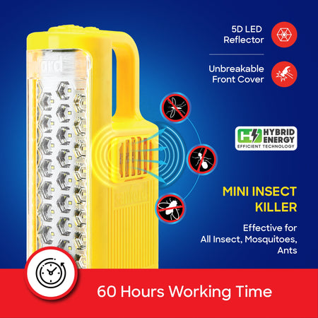 rechargeable emergency lantern mini insect killer portable led light sanford 4