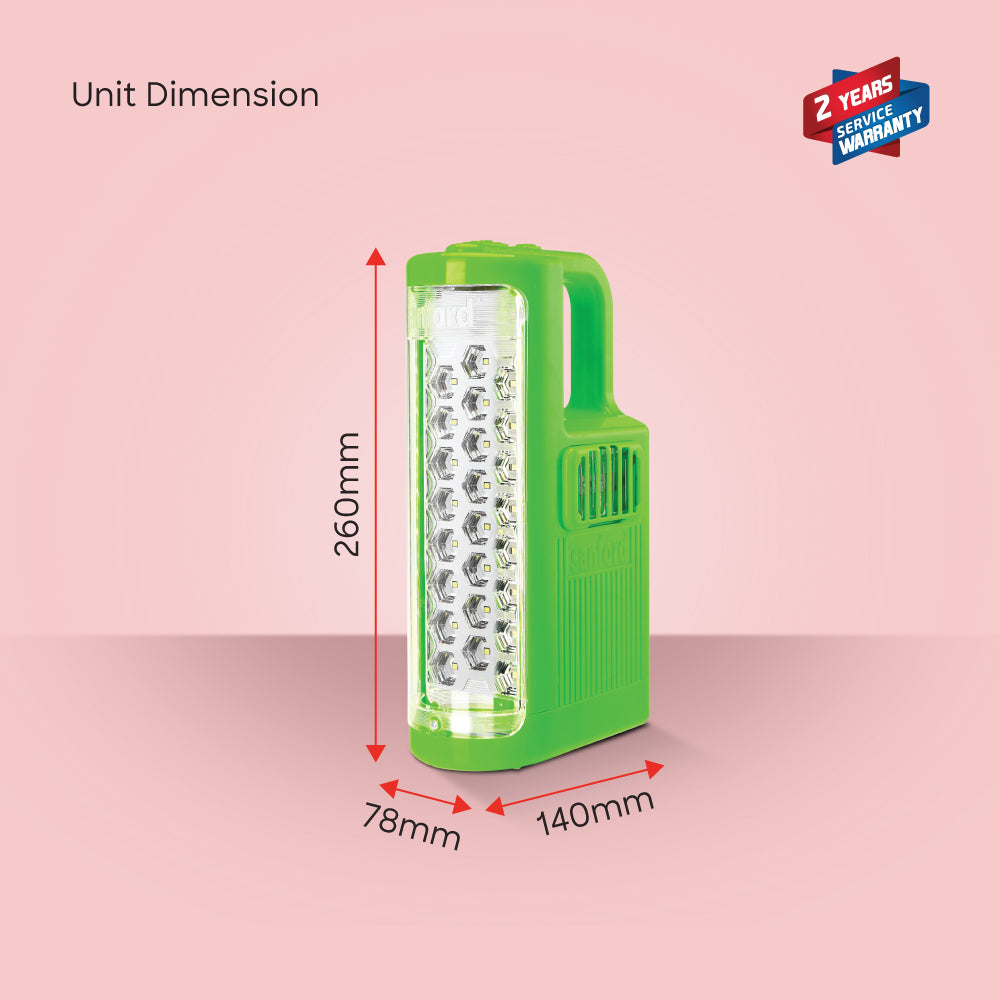SANFORD RECHARGEABLE EMERGENCY LANTERN 36PCS LED - buysanford