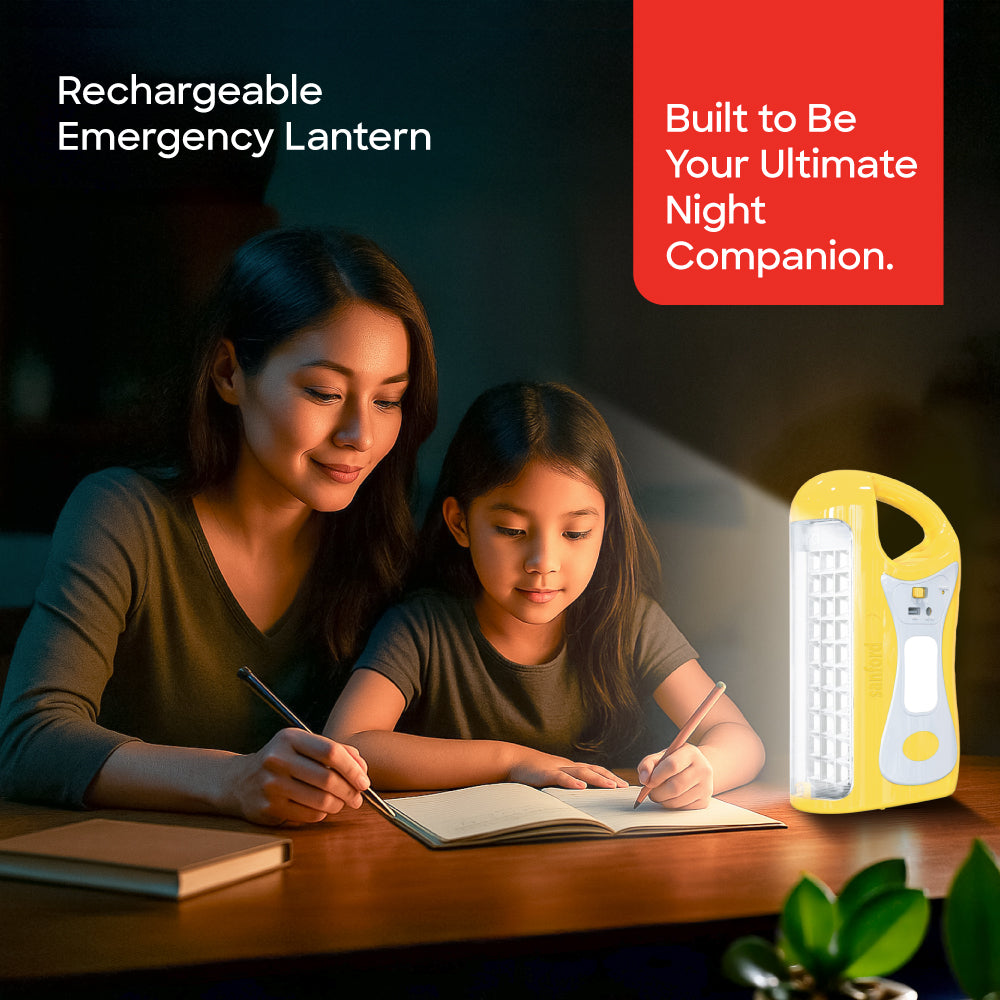 Sanford Rechargeable 6W Emergency LED Lantern with Side Light Mode | SF4319EL - buysanford