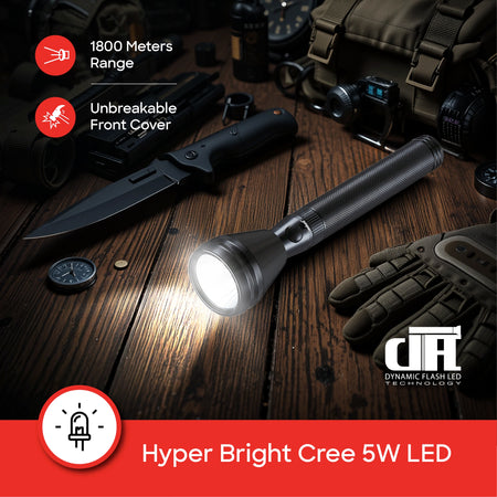 SANFORD RECHARGEABLE LED Flashlight 2SC BATTERY - buysanford