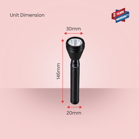 SANFORD RECHARGEABLE LED Flashlight 2SC BATTERY - buysanford