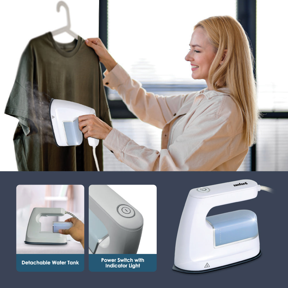 Sanford 1200W Multifunctional Steam Iron with Ceramic Non-Stick Soleplate | SF43SI - buysanford