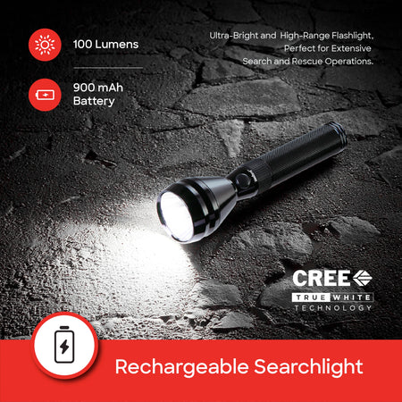 Sanford Army Series 1W LED Flashlight with 400 Meter Range and 60 Min Runtime | SF444SL - buysanford
