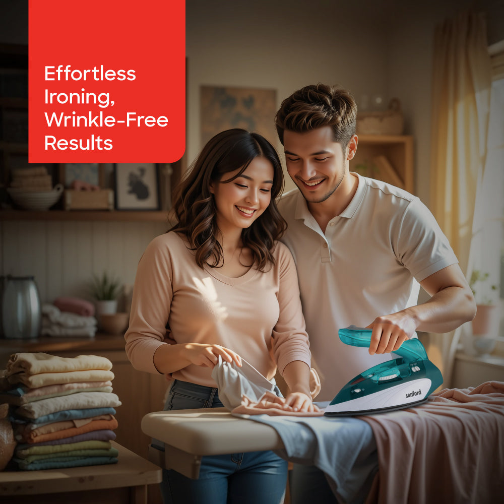 Sanford Light Weight Travel Steam Iron With Ceramic Coated | SF44TSI - SANFORD MIDDLE EAST DWC L.L.C