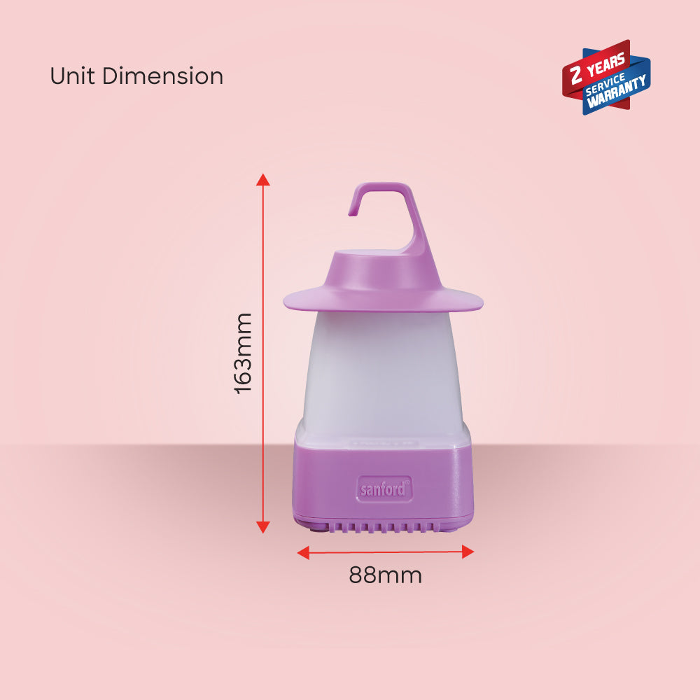 Sanford Rechargeable Mini Fan and LED Lantern with USB Charging - buysanford