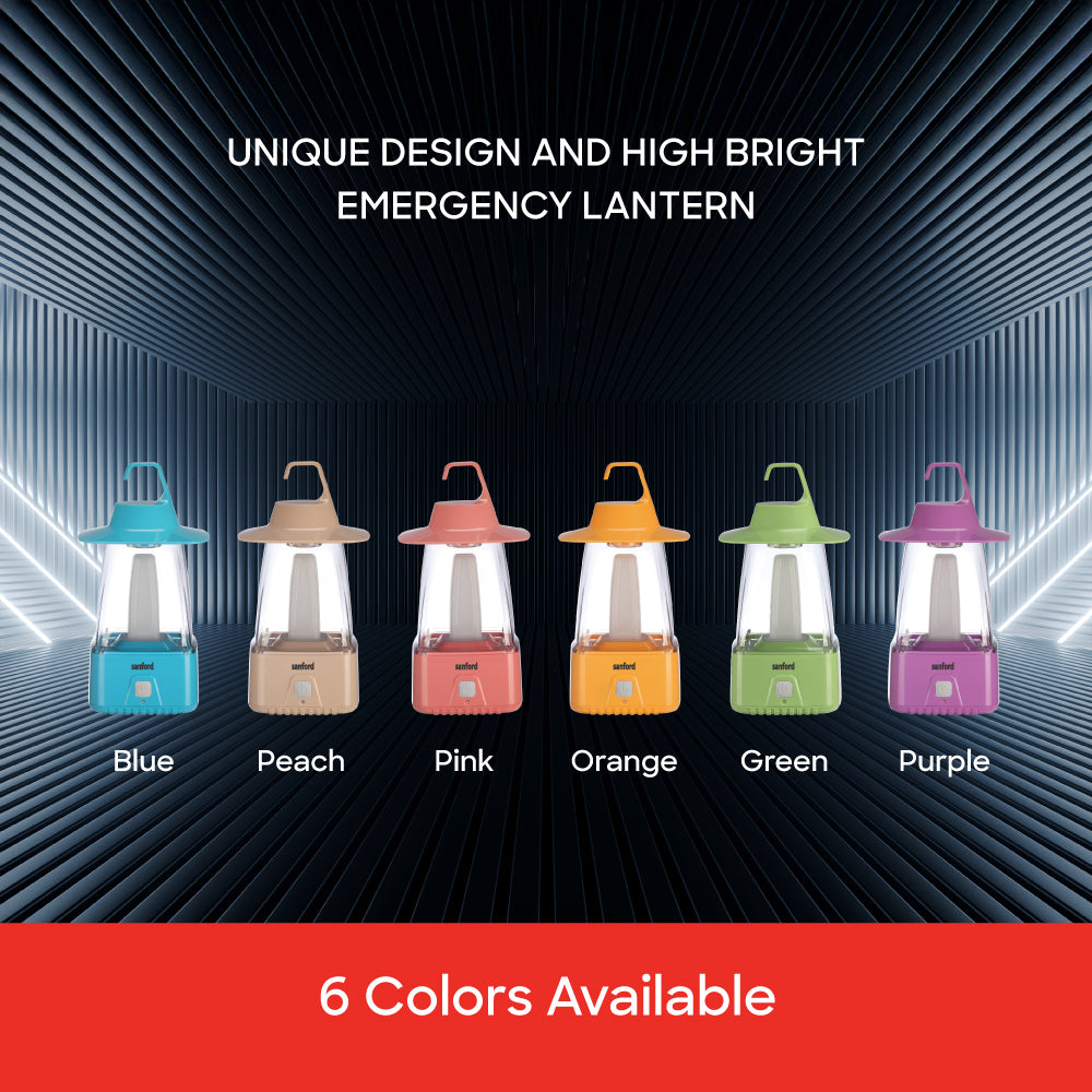 Sanford 8W Rechargeable LED Lantern with 3 Modes and 65 Hour Runtime | SF459EL - buysanford
