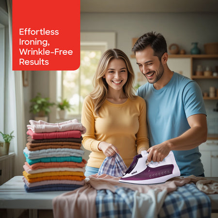 Sanford 2200 Watts Power Ceramic Coated Steam Iron with Anti-Drip and Self-Cleaning |SF45CI - SANFORD MIDDLE EAST DWC L.L.C