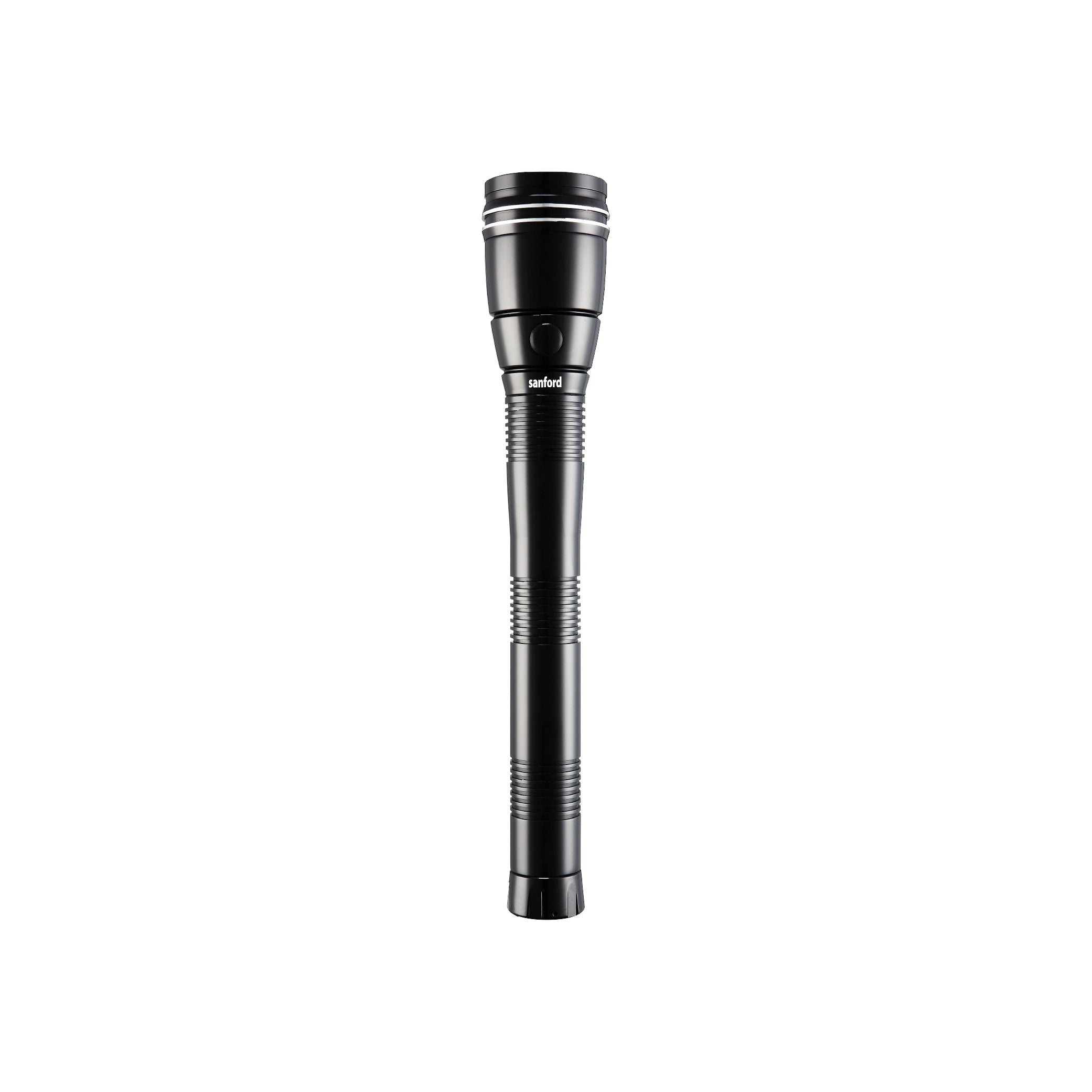 7W LED flashlight 3200m range rechargeable long runtime sanford 1