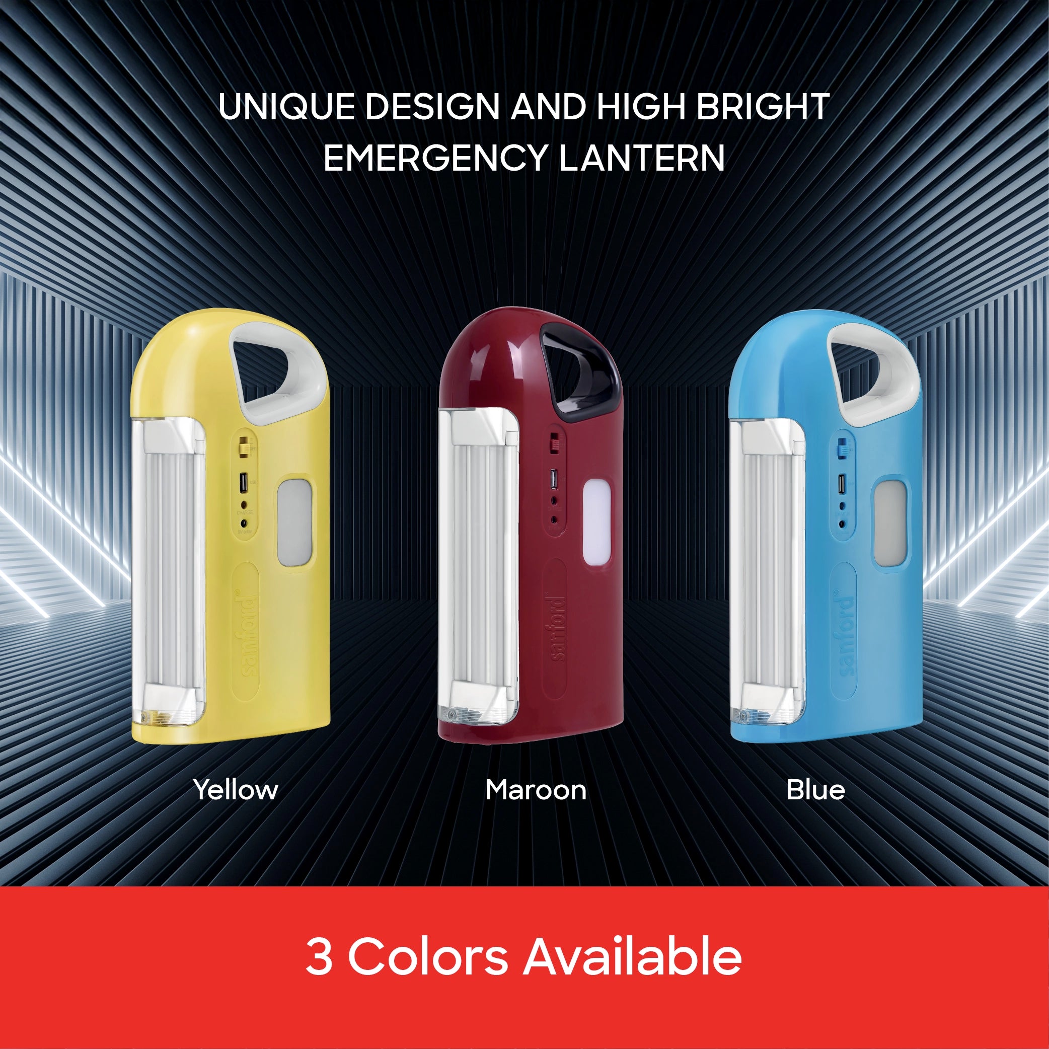 rechargeable led lantern 90 leds 100 hour runtime emergency sanford 5