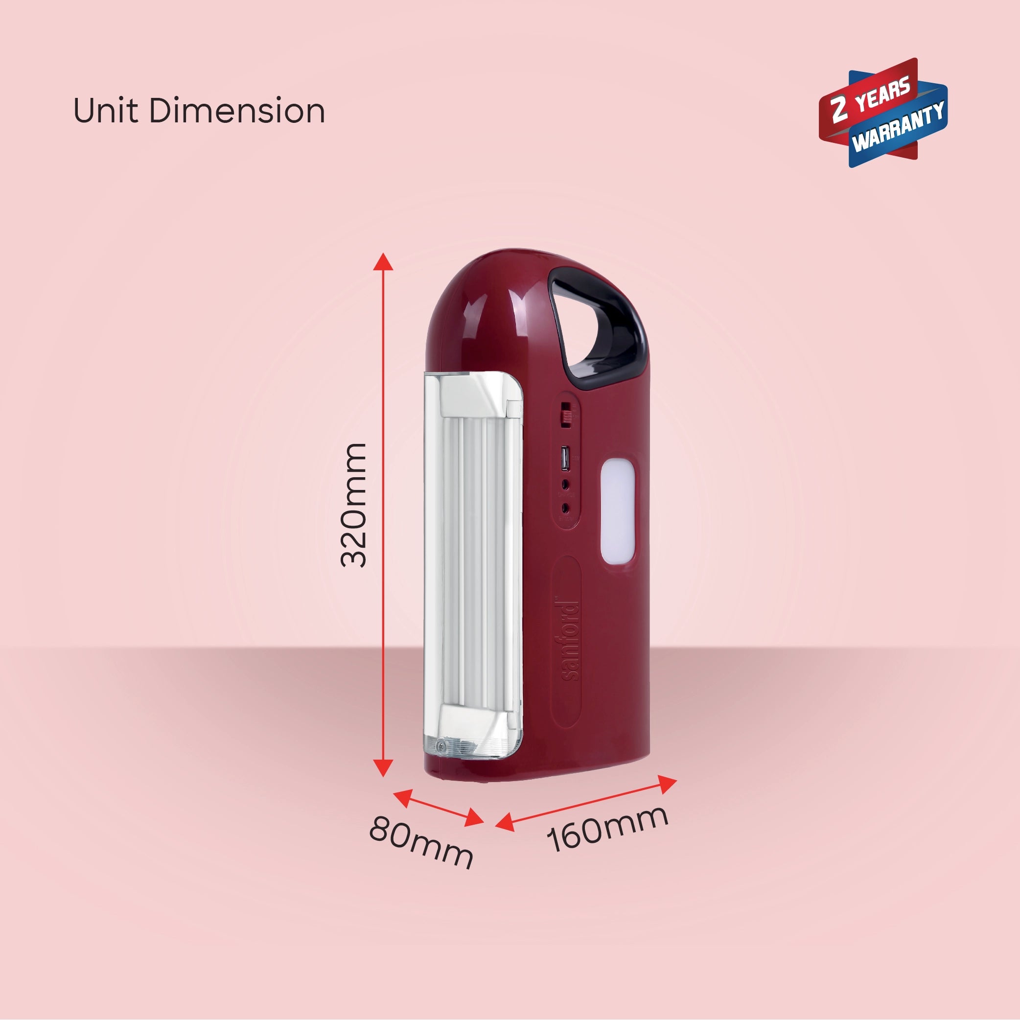 rechargeable led lantern 90 leds 100 hour runtime emergency sanford 6