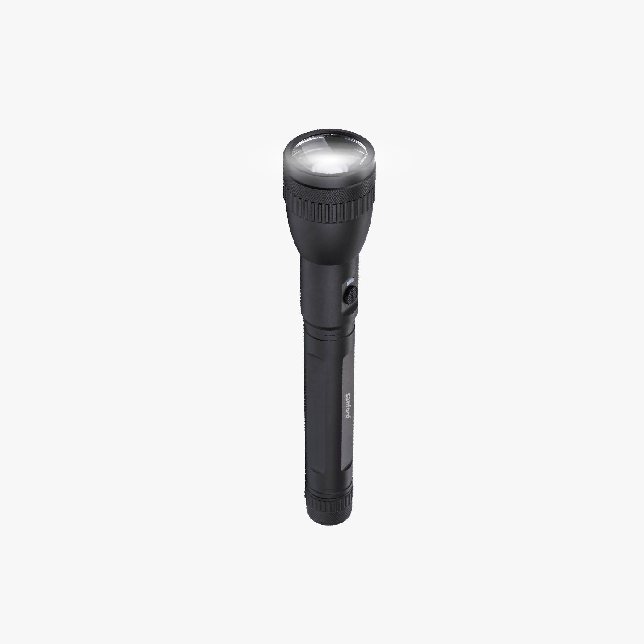 glass breaker series led flashlight 2200m range 20W 8 hour runtime sanford 1