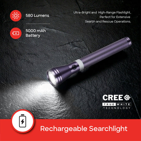 Sanford Soldier Battalion 5W LED Flashlight with 2200M Range 4Hour Runtime | SF4669SL - buysanford