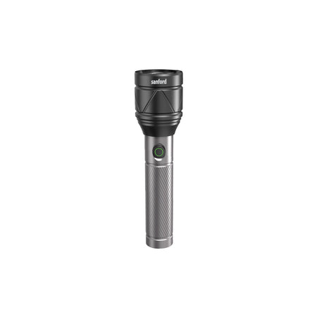Sanford Rechargeable Flashlight Torch Zoom 4-Mode Laser LED 50W 4000 Lumens Range - SF4684SL - buysanford