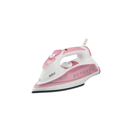 Sanford 2200 Watts Power Ceramic Coated Steam Iron with Anti-Drip and Self-Cleaning |SF46CI - SANFORD MIDDLE EAST DWC L.L.C