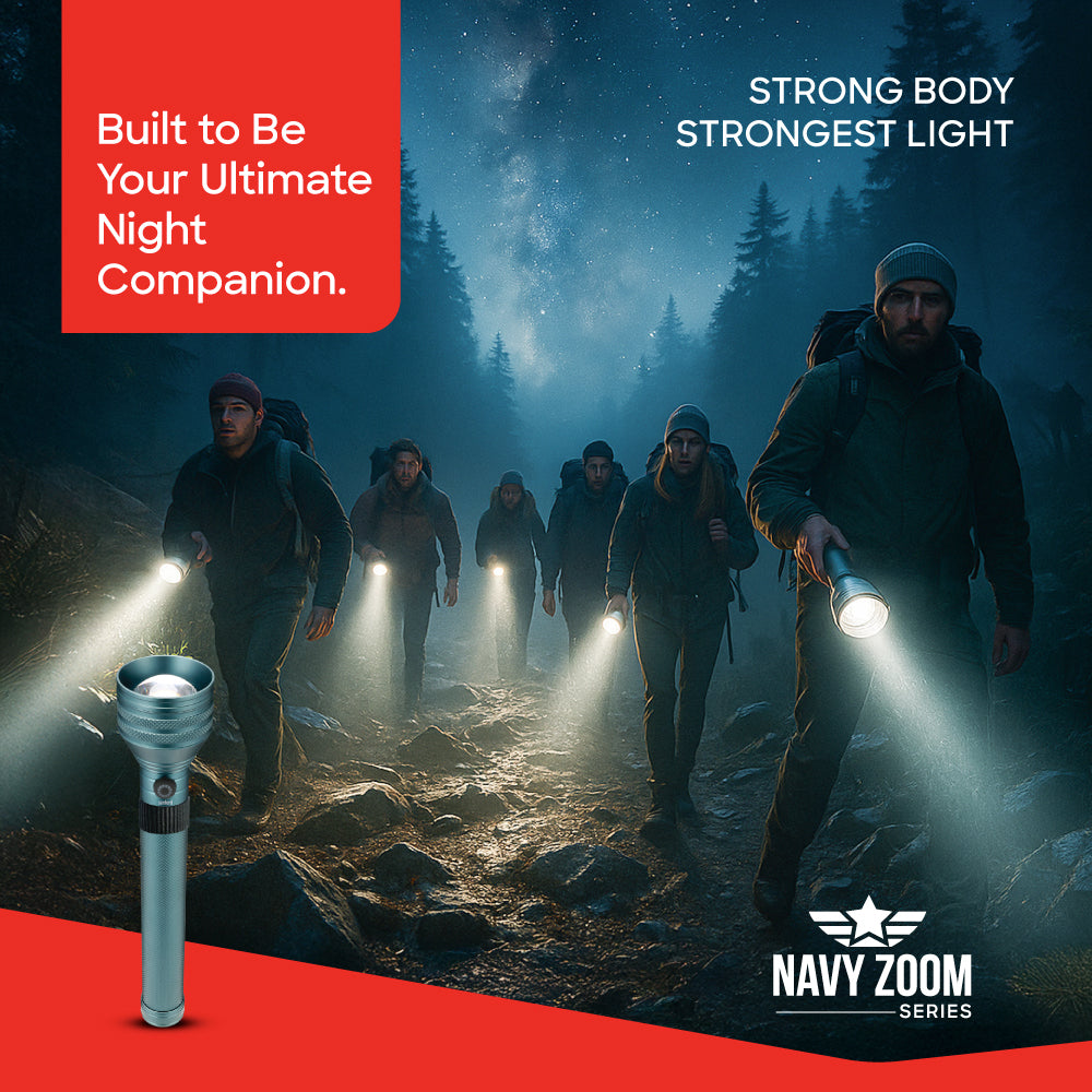 Sanford Navy Zoom Rechargeable Searchlight with 3200m Range | SF4700SL - buysanford