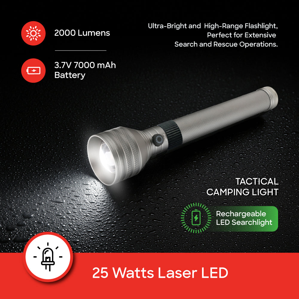 Sanford Rechargeable LED Search Light 2pcs Combo | SF4701SLC - buysanford
