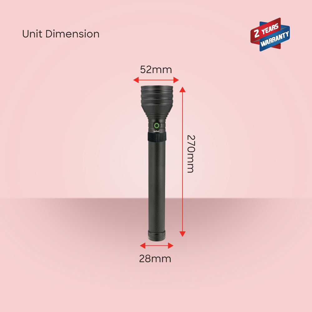 Sanford Rechargeable LED Search Light 2pcs Combo | SF4701SLC - buysanford