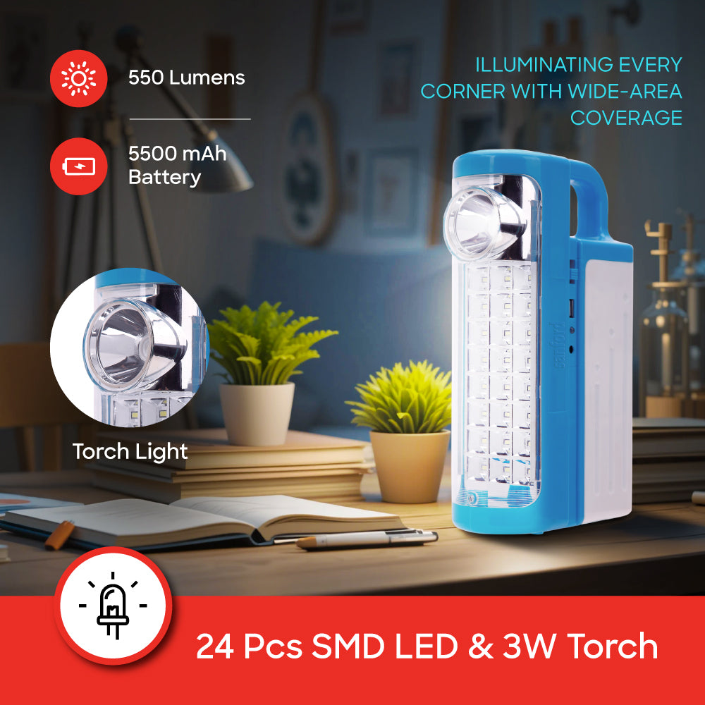 Sanford LED Lantern with Torch, Power Bank and 100Hour Runtime | SF4732EL C - buysanford