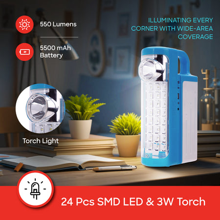 Sanford LED Lantern with Torch, Power Bank and 100Hour Runtime | SF4732EL C - buysanford